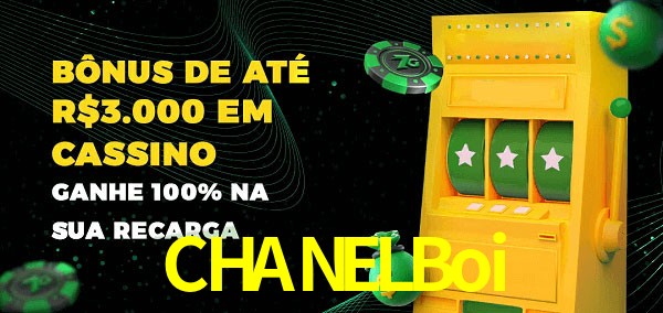 CHANELBoi melhor bônus de depósito