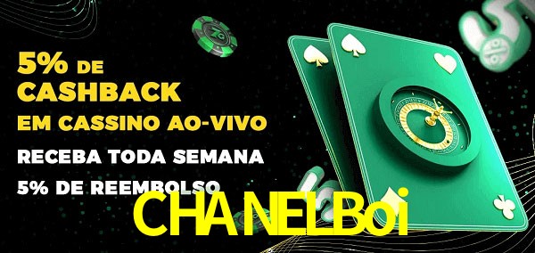 Promoções do cassino ao Vivo CHANELBoi